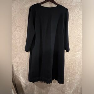 Brand New Ming Wang Floral Lace Hem Dress